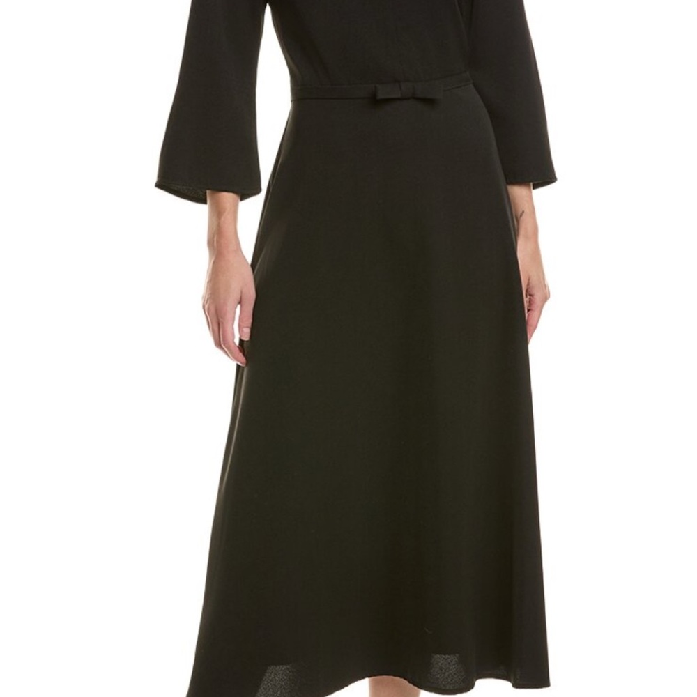 Pascale La Mode Black Midi Dress black only, size S, NWT